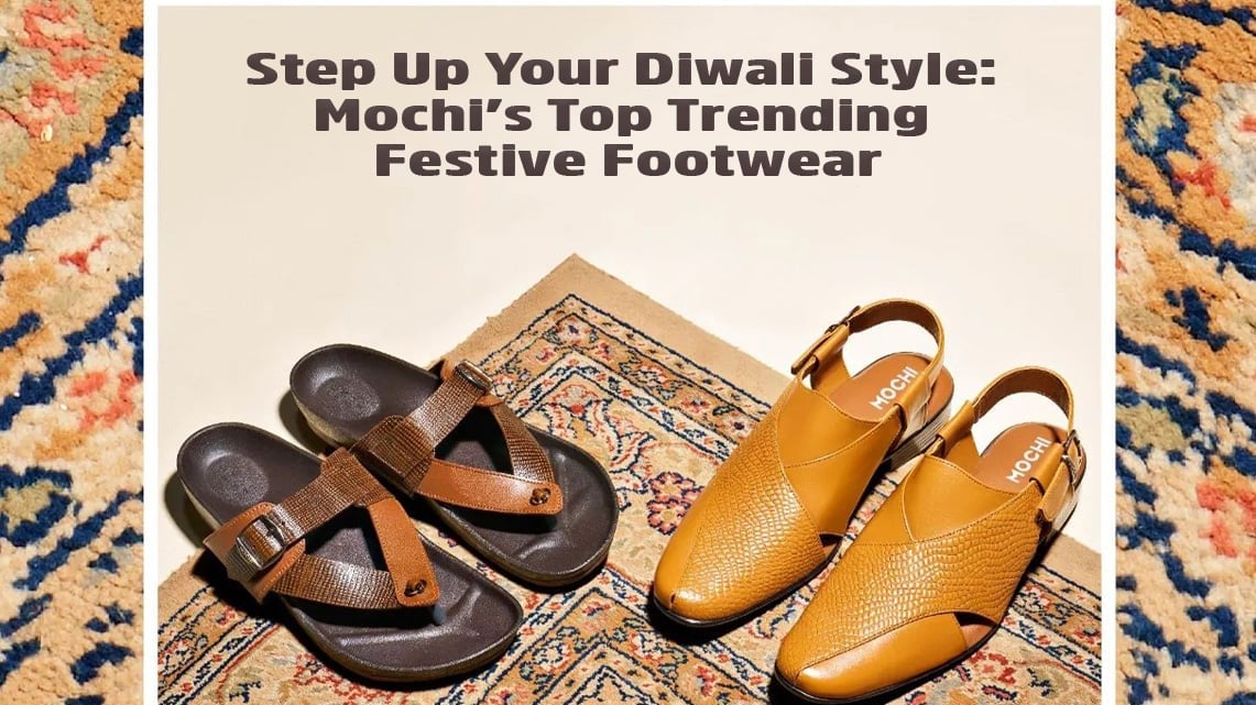 Step Up Your Diwali Style: Mochi’s Top Trending Festive Footwear | Biofoot