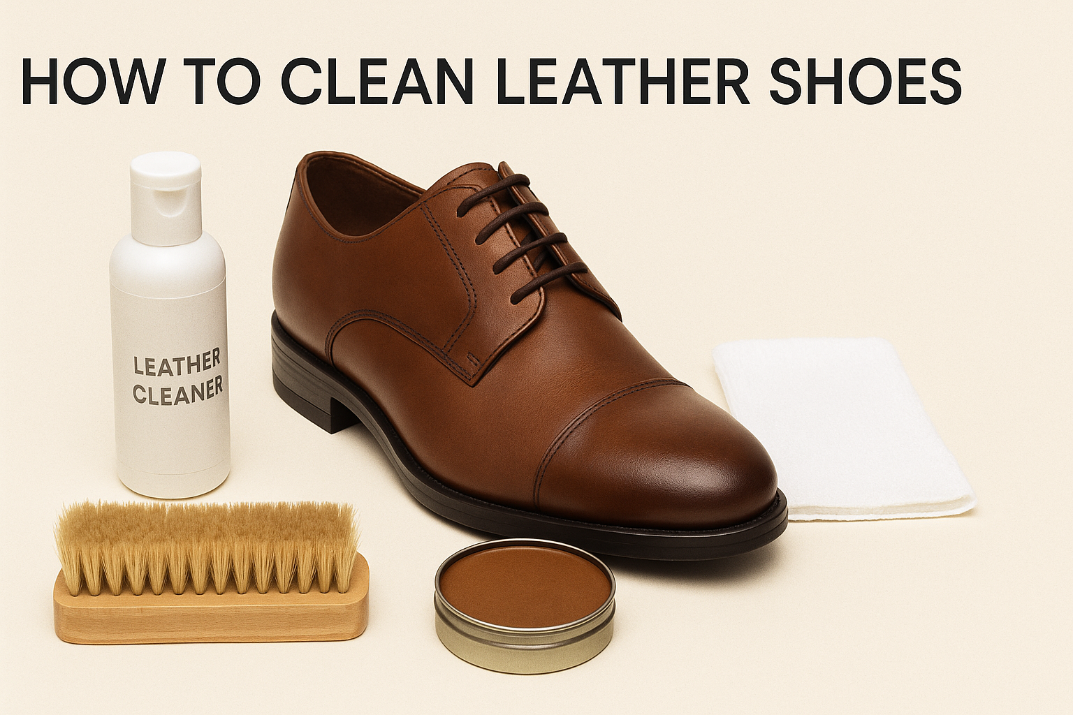 How to Clean Leather Shoes Properly in Easy Steps