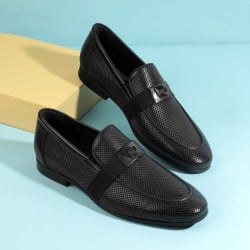 Men Black Formal Moccasin