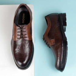 Men Brown Formal Lace Up