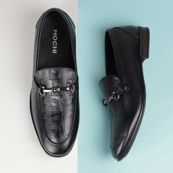 Men Black Formal Moccasin