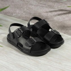 Men Black Casual Sandals
