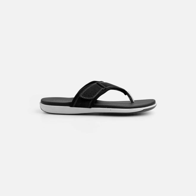 Mochi Men Black Casual Slippers (SKU: 16-1132-11-40) Mochi Men Black Casual Slippers (SKU: 16-1132-11-40)