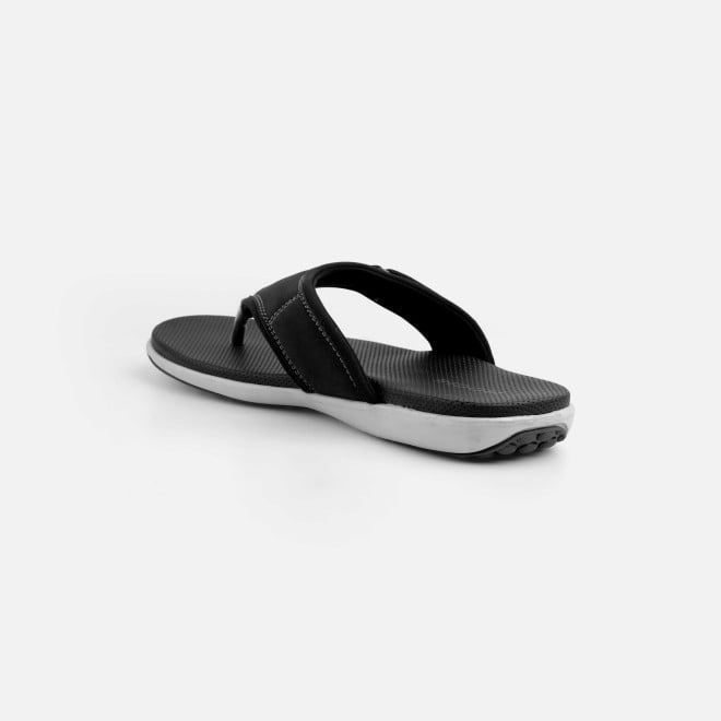 Mochi Men Black Casual Slippers (SKU: 16-1132-11-40) Mochi Men Black Casual Slippers (SKU: 16-1132-11-40)