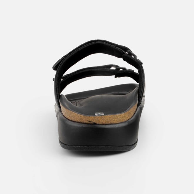 Mochi Men Black Casual Slippers (SKU: 16-1188-11-41) Mochi Men Black Casual Slippers (SKU: 16-1188-11-41)