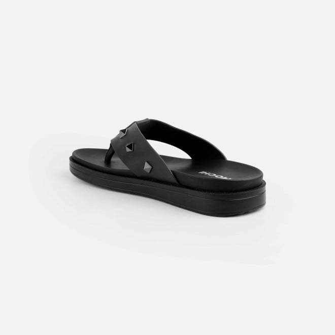 Mochi Men Black Casual Slippers (SKU: 16-1250-11-44) Mochi Men Black Casual Slippers (SKU: 16-1250-11-44)