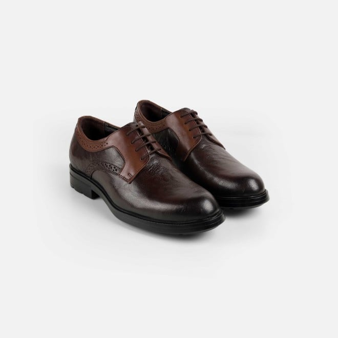 Mochi Men Brown Formal Lace Up (SKU: 19-723-12-43)