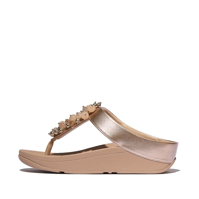 Fitflop Fino Bauble-Bead Toe-Post Sandals (SKU: 228-382-37-3)