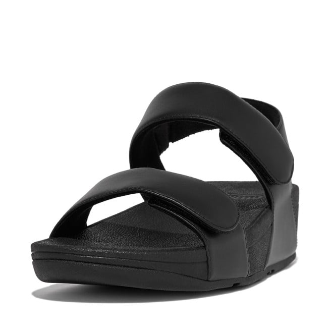 Fitflop Lulu Adjustable Leather Back-Strap Sandals (SKU: 228-423-11-3)