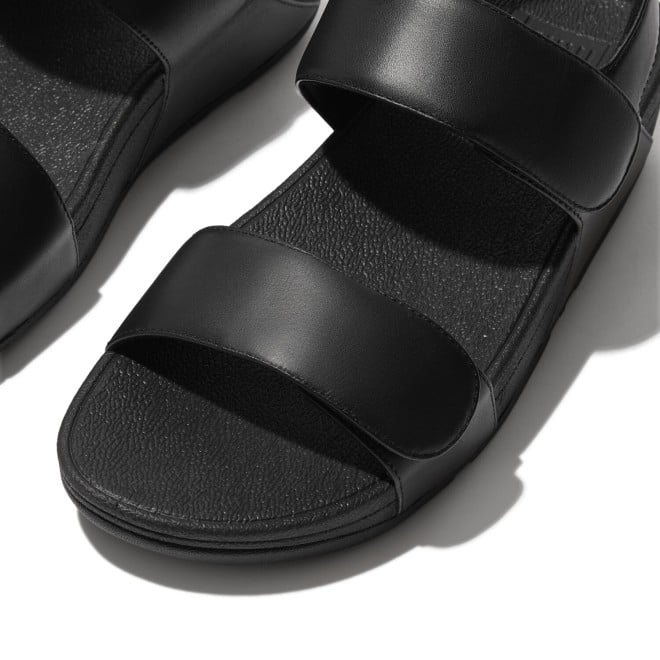 Fitflop Lulu Adjustable Leather Back-Strap Sandals (SKU: 228-423-11-3)