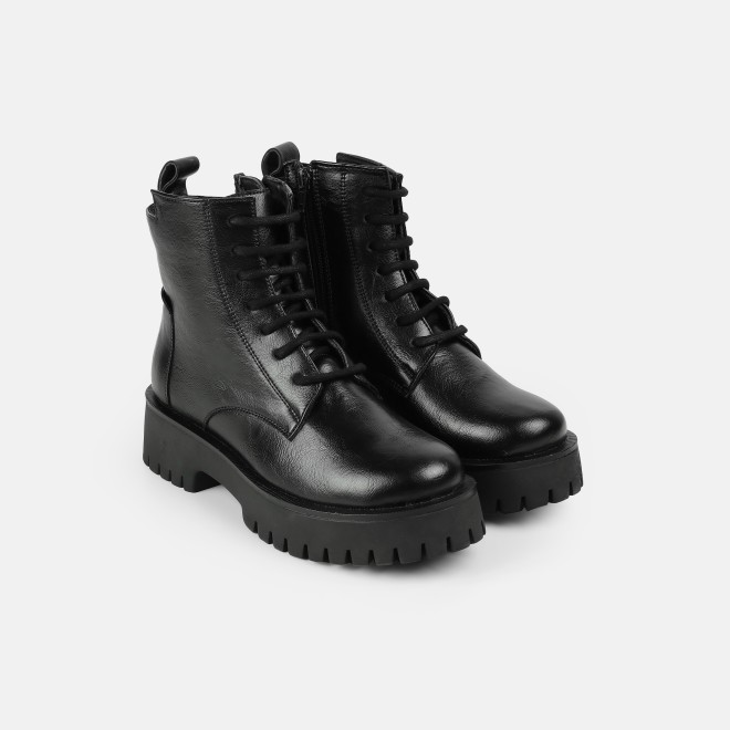 Mochi Women Black Party Boots (SKU: 31-1034-11-36)