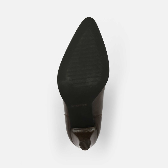 Mochi Women Brown Party Boots (SKU: 31-1075-12-37)