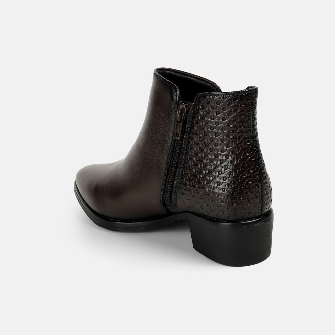 Mochi Women Brown Party Boots (SKU: 31-1223-12-39)