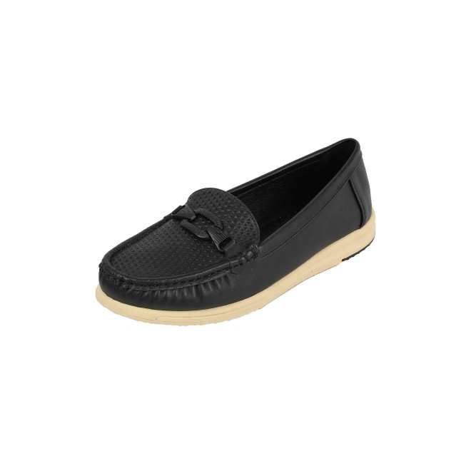 Mochi Women Black Casual Loafers (SKU: 31-1243-11-36)