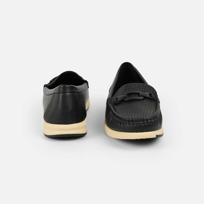 Mochi Women Black Casual Loafers (SKU: 31-1243-11-36)