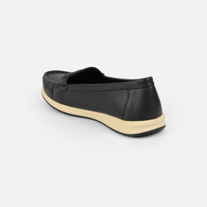 Mochi Women Black Casual Loafers (SKU: 31-1243-11-36)