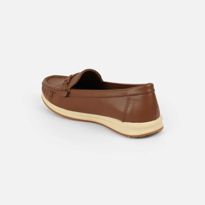 Mochi Women Brown Casual Loafers (SKU: 31-1243-12-36)