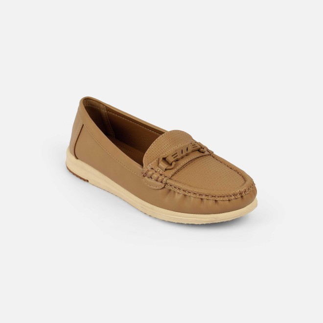 Mochi Women Beige-red Casual Loafers (SKU: 31-1244-89-37)