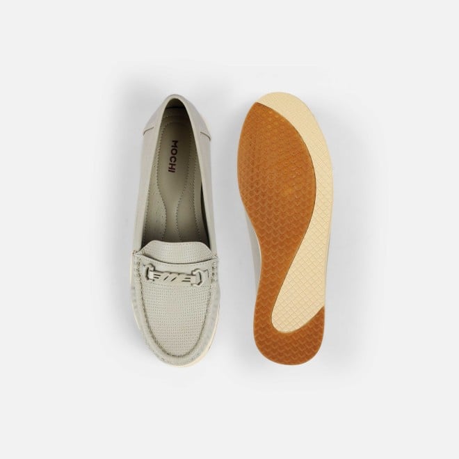Mochi Women Off-white Casual Loafers (SKU: 31-1244-66-38)