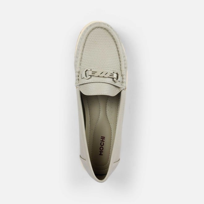 Mochi Women Off-white Casual Loafers (SKU: 31-1244-66-38)