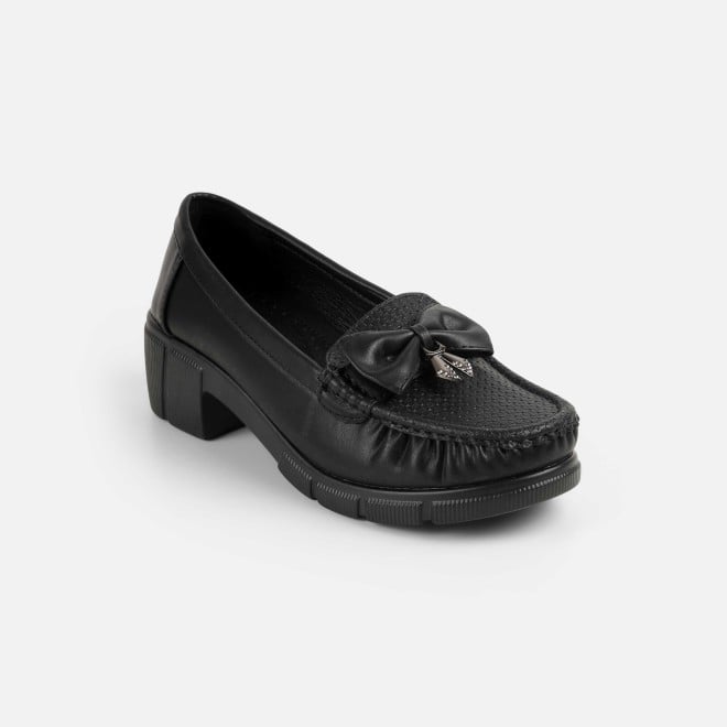 Mochi Women Black Casual Loafers (SKU: 31-1246-11-36)