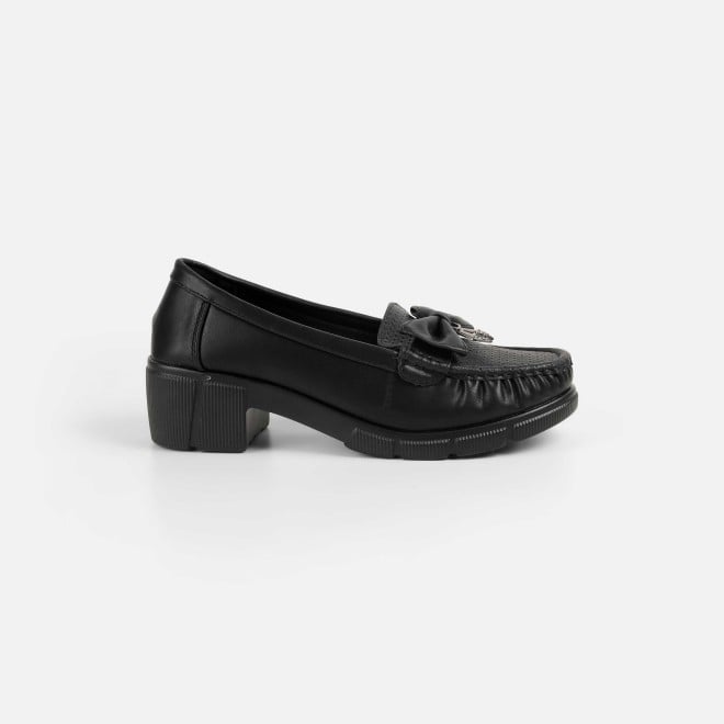 Mochi Women Black Casual Loafers (SKU: 31-1246-11-36)