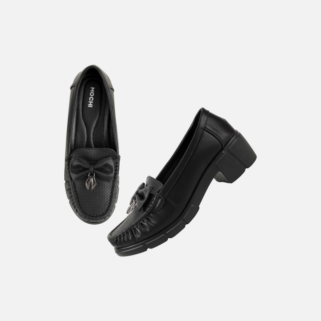 Mochi Women Black Casual Loafers (SKU: 31-1246-11-36)