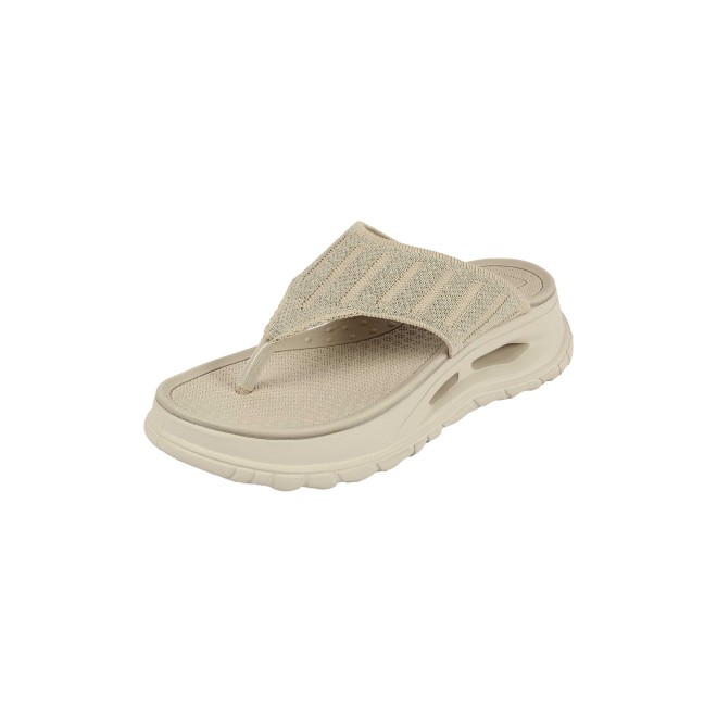 Mochi Women Beige Casual Slippers (SKU: 32-1477-20-36)