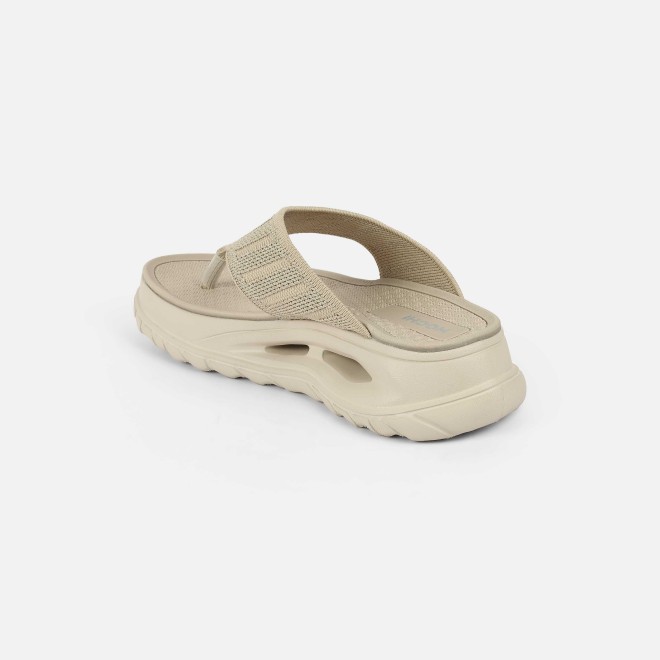 Mochi Women Beige Casual Slippers (SKU: 32-1477-20-36)