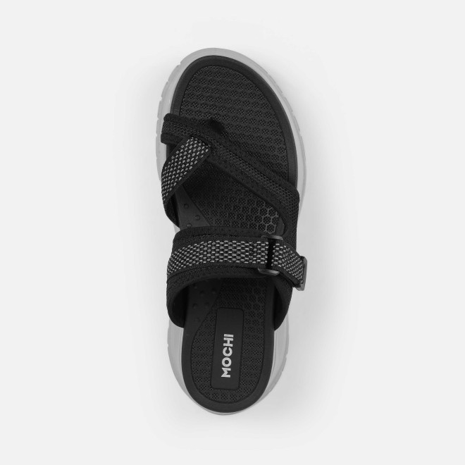 Mochi Women Black Casual Slippers (SKU: 32-1478-11-37)