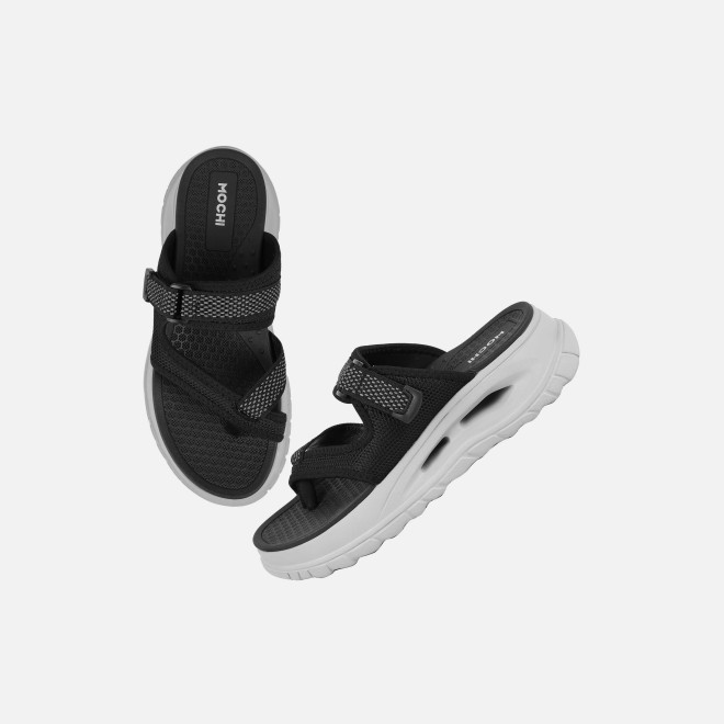 Mochi Women Black Casual Slippers (SKU: 32-1478-11-37)