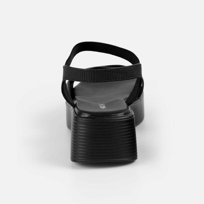 Mochi Women Black Casual Sandals (SKU: 33-1338-11-36)