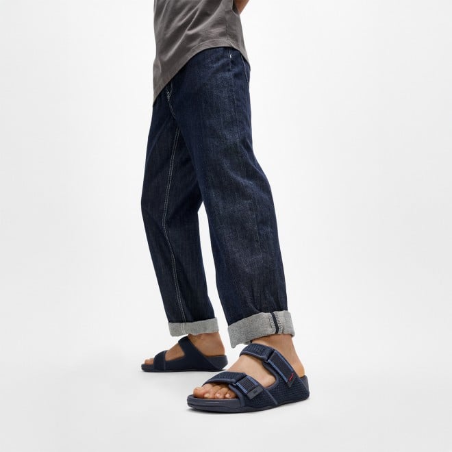 Fitflop Gogh Moc Mens Adj. Water-Resistant Mesh Slides (SKU: 338-417-17-7)