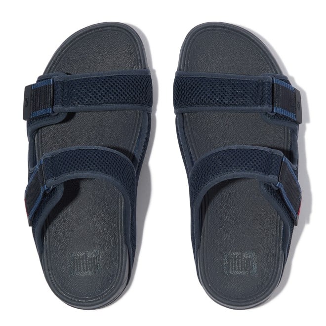 Fitflop Gogh Moc Mens Adj. Water-Resistant Mesh Slides (SKU: 338-417-17-7)