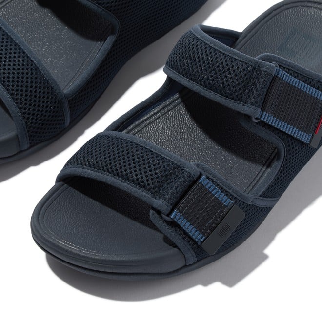Fitflop Gogh Moc Mens Adj. Water-Resistant Mesh Slides (SKU: 338-417-17-7)
