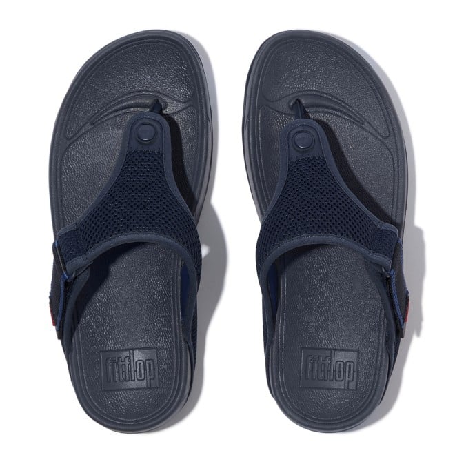 Fitflop Trakk Mens Adj. W-Resistant Mesh Toe-Post Sandals (SKU: 338-419-17-7)