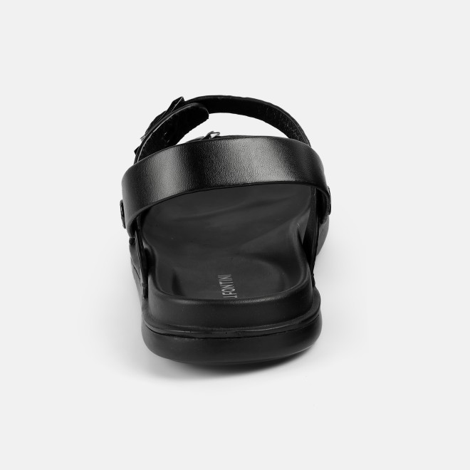 J.Fontini Men Black Casual Sandals (SKU: 60-189-11-41)
