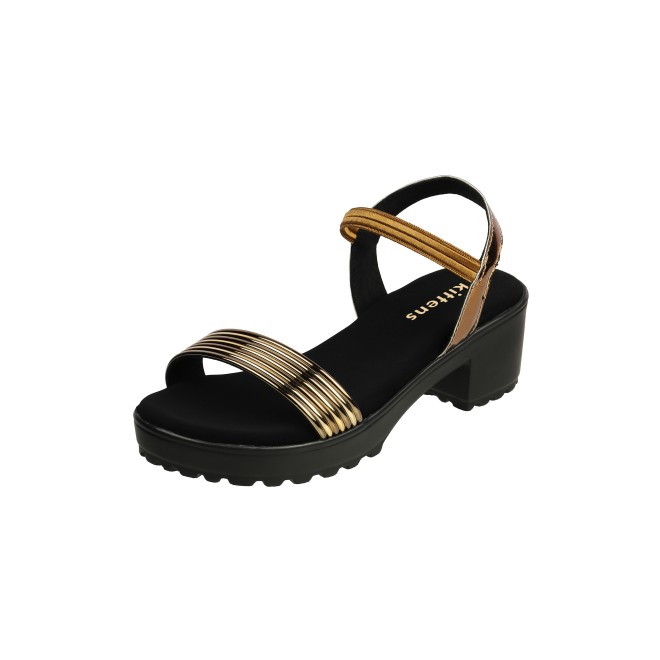 Kittens Girls Antic-gold Casual Sandals (SKU: 78-5741-28-30)