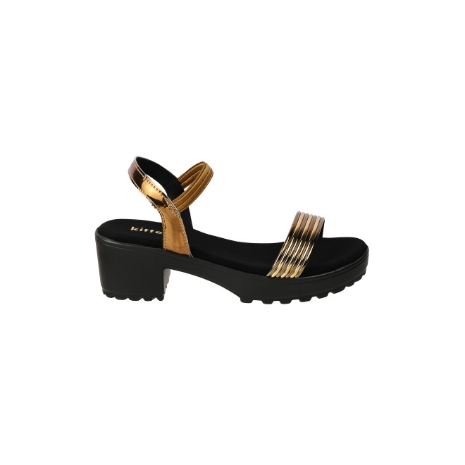 Kittens Girls Antic-gold Casual Sandals (SKU: 78-5741-28-30)