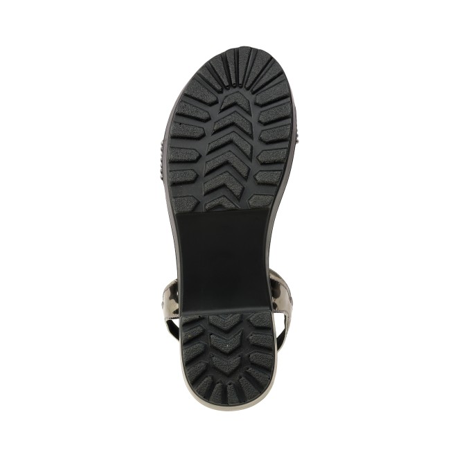 Kittens Girls Gun-metal Casual Sandals (SKU: 78-5741-29-30)