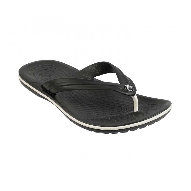 Crocs Black Casual Slippers for Men
