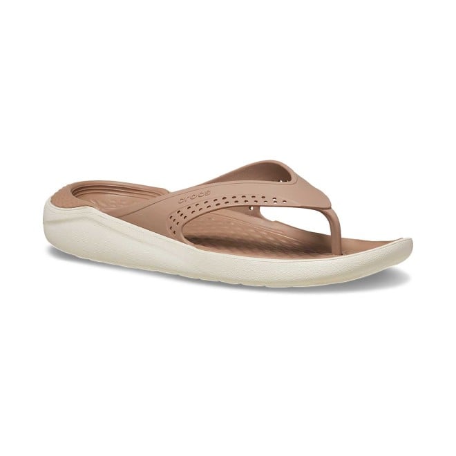 Crocs Women Latte-Stucco Casual Slippers (SKU: 118-205182-2J3-6)