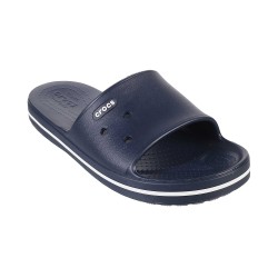 Crocs White-Blue Casual Slip Ons