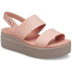Women White-Pink Casual Sandals