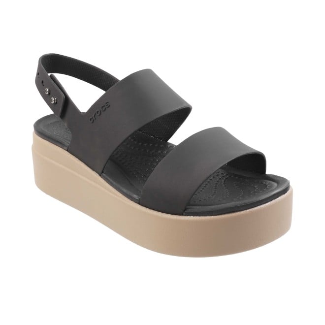Crocs Black Casual Sandals for Women