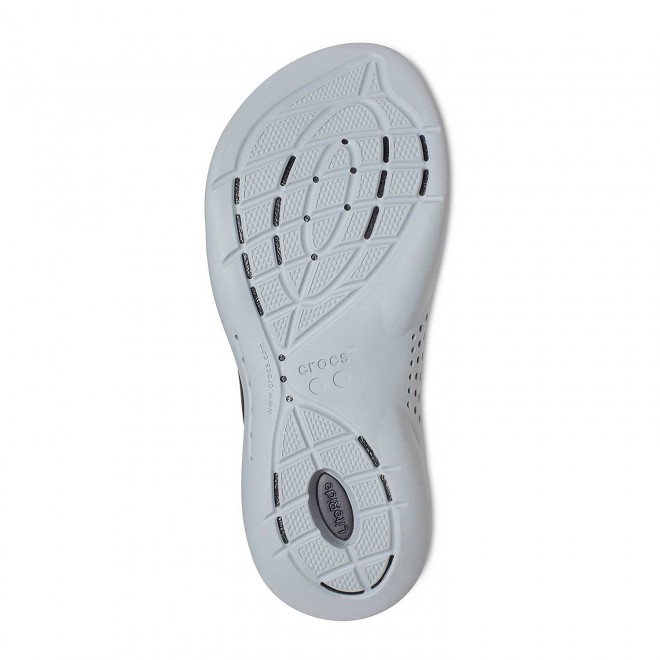 Buy Crocs Men Black/Light Gre Casual Sandals Online | SKU: 118-206711 ...
