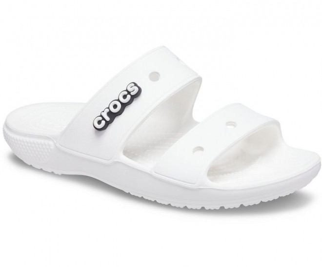 Crocs White Casual Slip Ons for Women