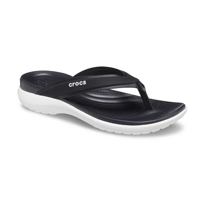 Crocs Black Casual Slippers for Women
