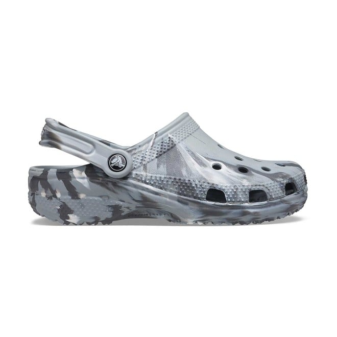 Crocs Men Light Grey-Multi Casual Clogs