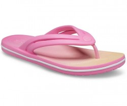 Crocs Pink-Multi Casual Slippers